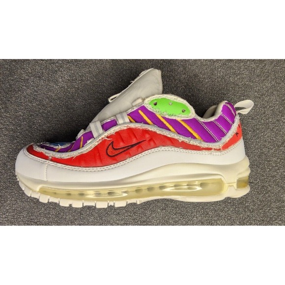 Nike Air Max 98 LX Cut Away CJ0634-101 Women Size 9 - Picture 6 of 10